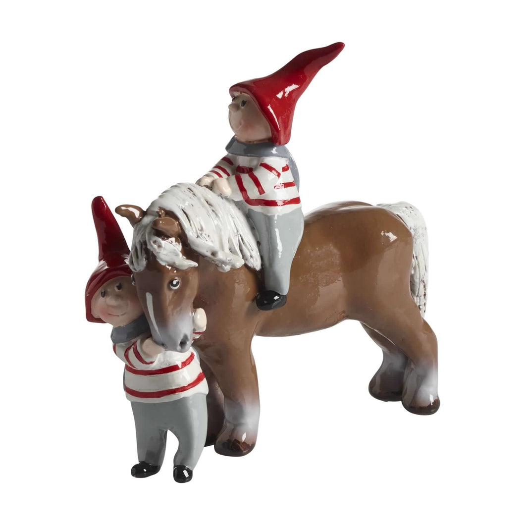 Bimbi a cavallo