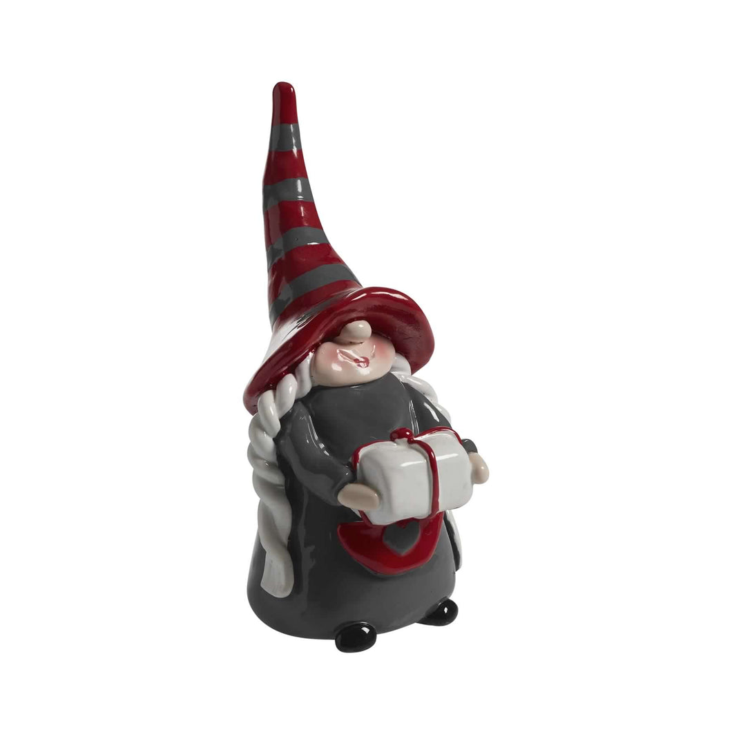 Gnomina con pacco regalo
