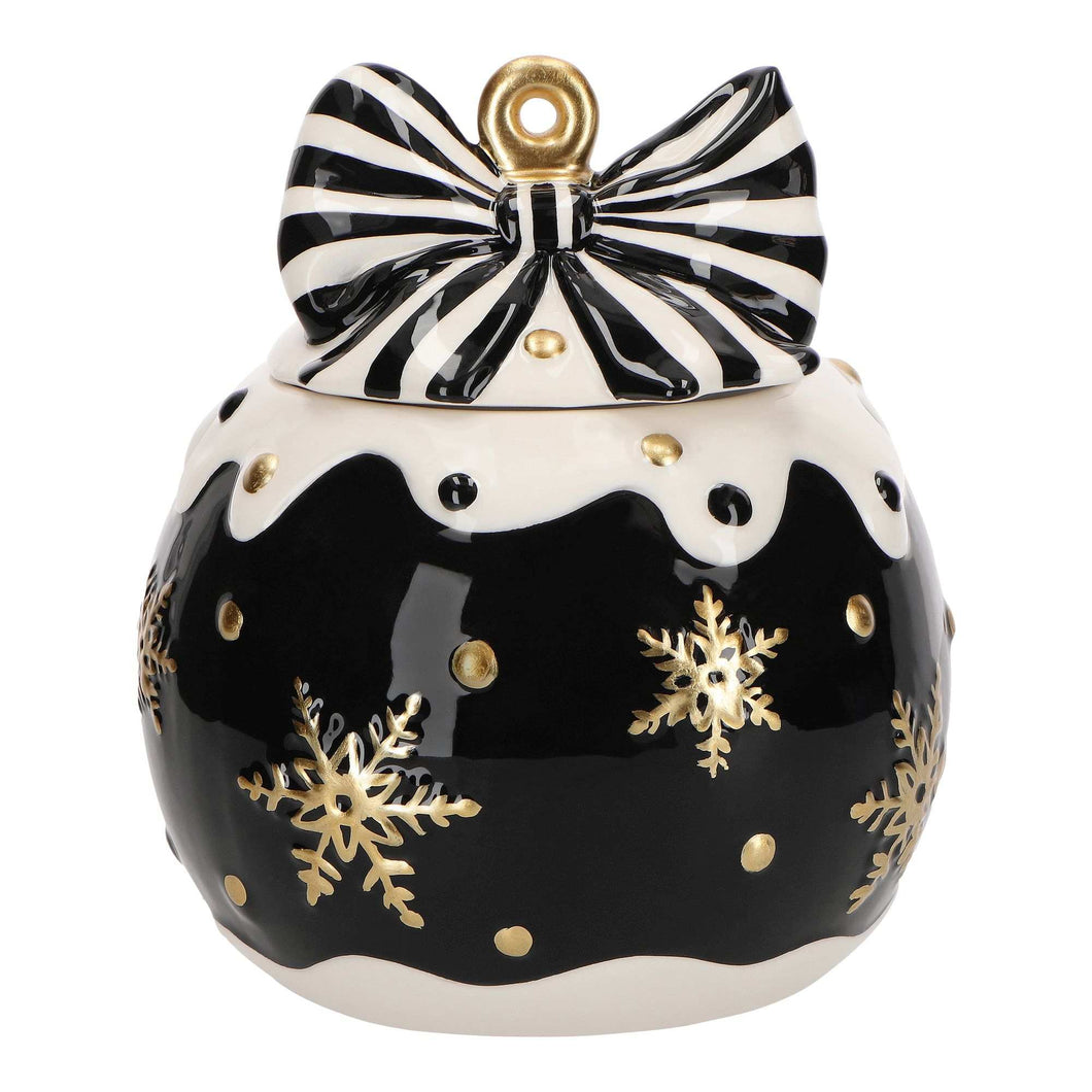 Scatola in ceramica black & white