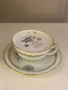 TAZZINA DECORO CON CANDELA