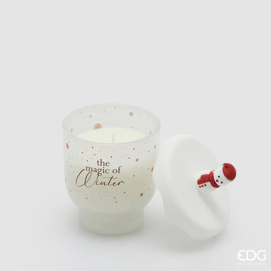 Candela PUPAZZO DI NEVE