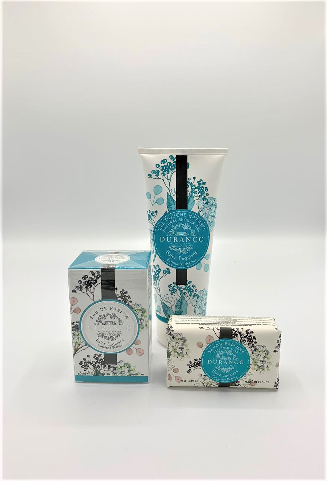 EAU DE PARFUME, SAPONETTA E GEL DOCCIA